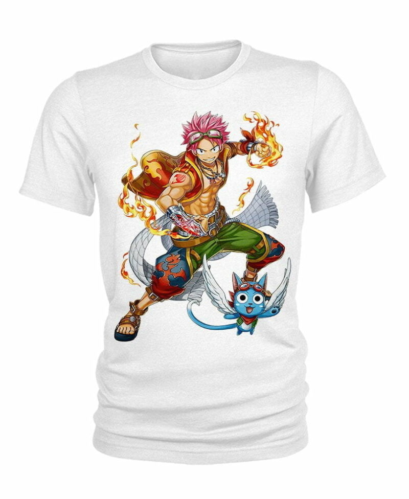 Natsu Dragneel And Happy From Fairy Tail Shirt