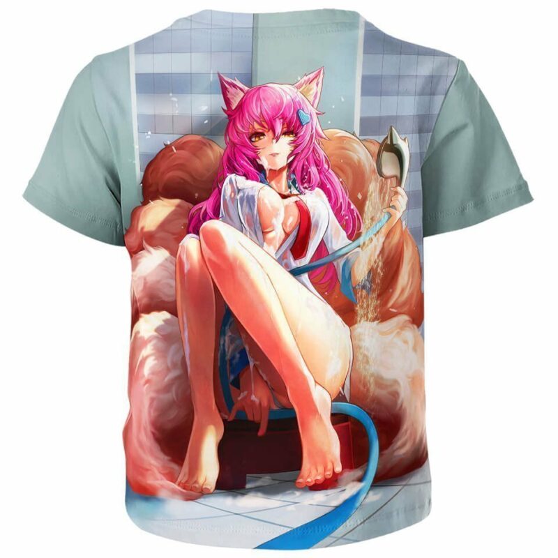 Ahri Ahegao Hentai From League Of Legends Shirt