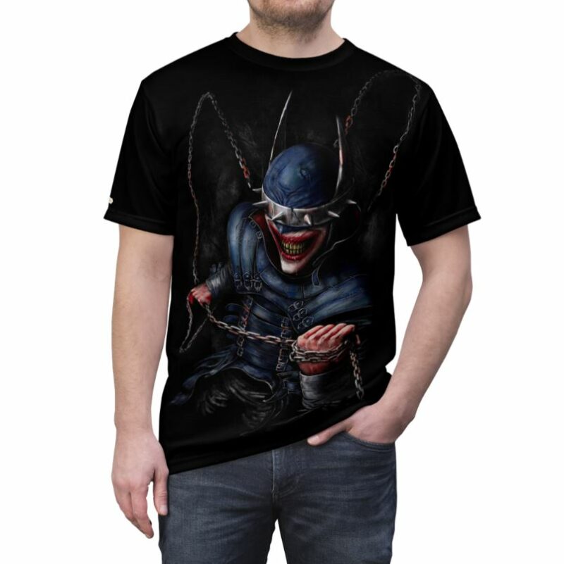 Who Exactly??? - Batman all over print T-shirt