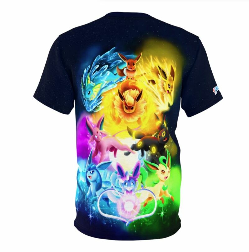 Pokemon Eeveelutions - Eevee all over print T-shirt