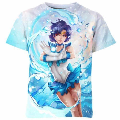 Sailor Mercury - Sailor Moon all over print T-shirt