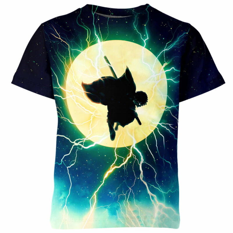 Under The Moonlight Agatsuma Zenitsu all over print T-shirt