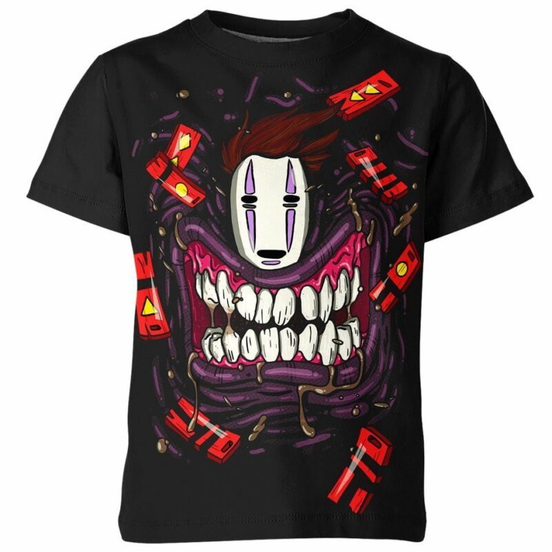 Mouth No Face All over print T-shirt