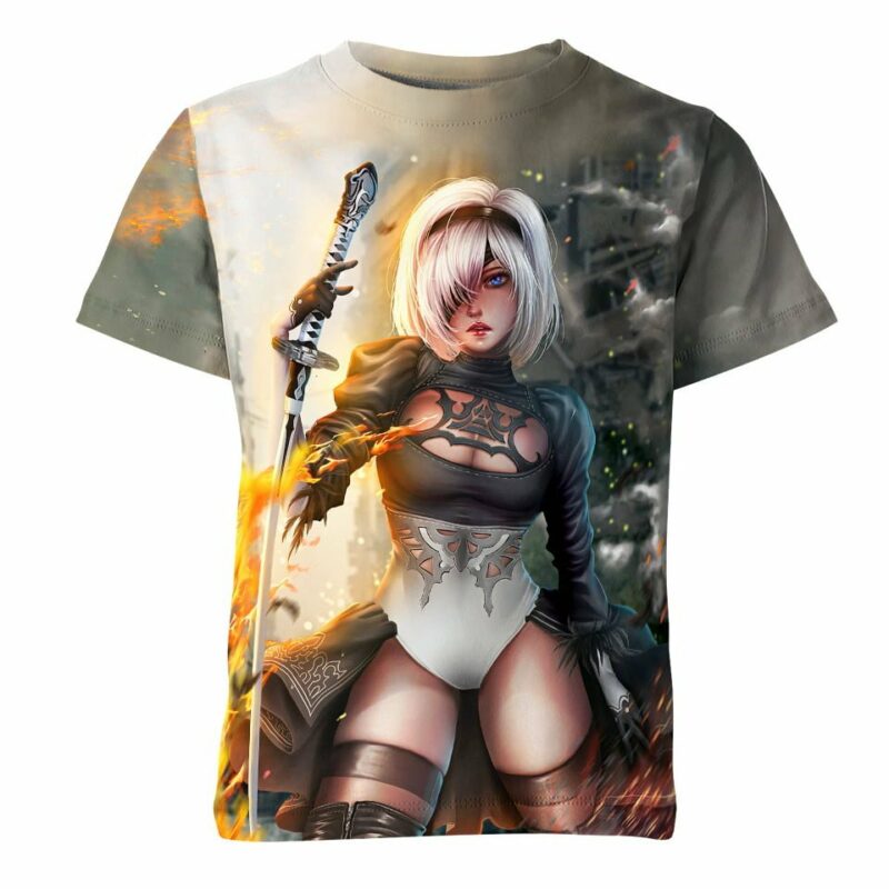 2B From Nier Automata Shirt