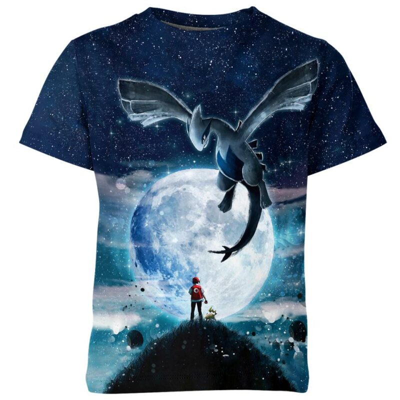 Legend Of The Moon - Luagia Pokemon all over print T-shirt