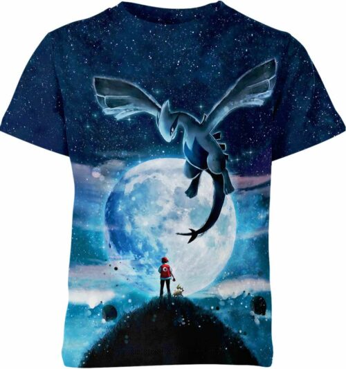 Legend Of The Moon - Luagia Pokemon all over print T-shirt