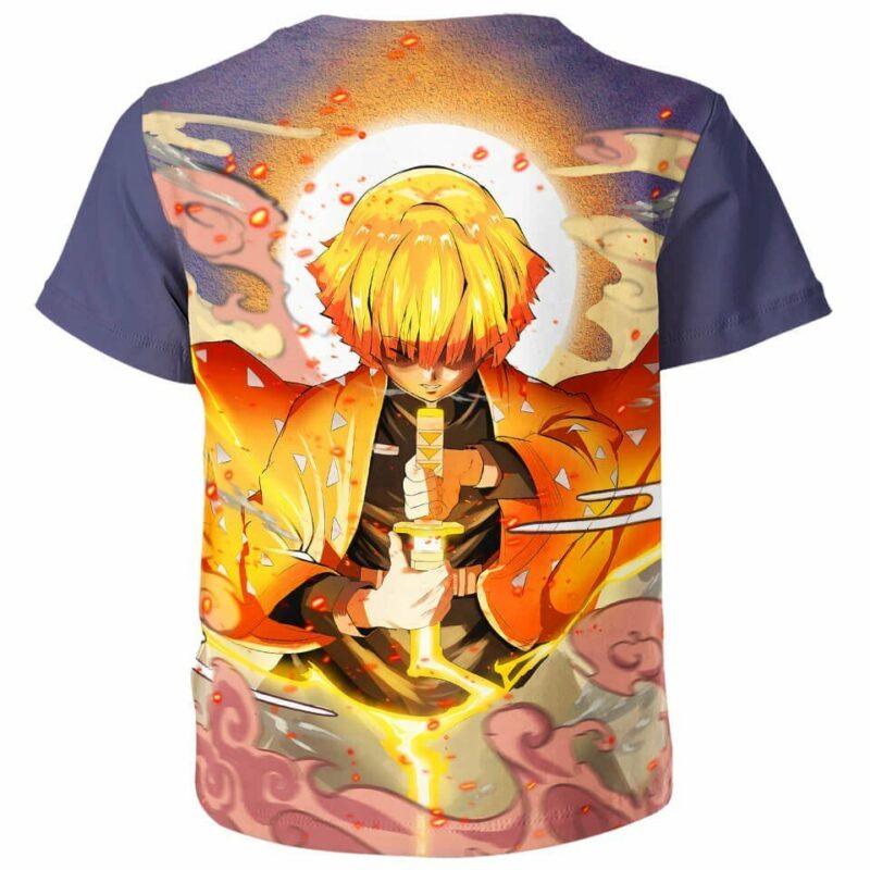 Zenitsu Agatsuma From Demon Slayer Shirt