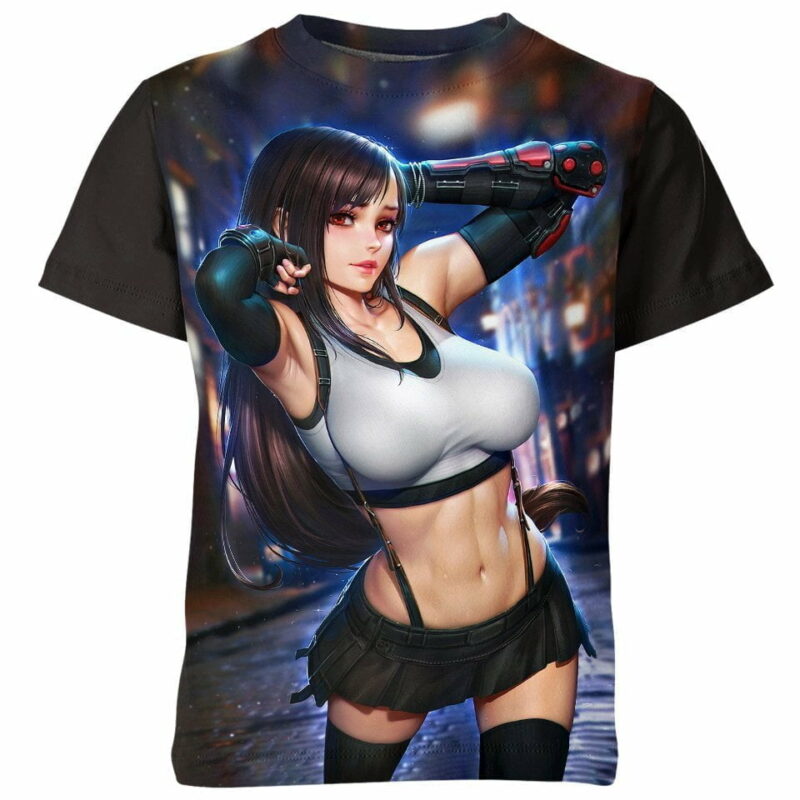 Tifa Lockhart from Final Fantasy Shirt