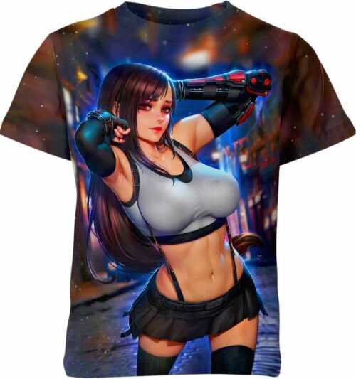 Tifa Lockhart from Final Fantasy Shirt