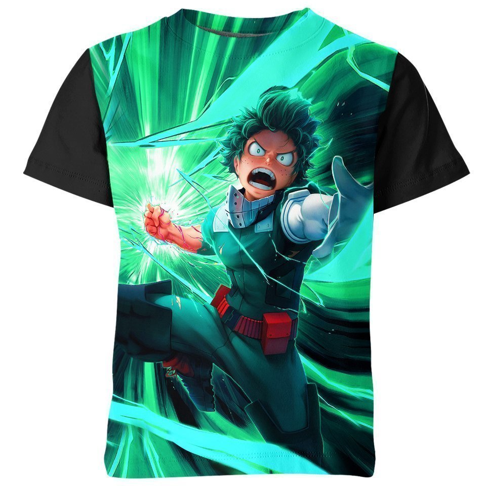 Deku Izuku Midoriya From My Hero Academia Shirt - Wear Avenue