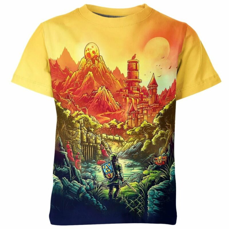 Awake The Dreamer -The Legend of Zelda all over print T-shirt