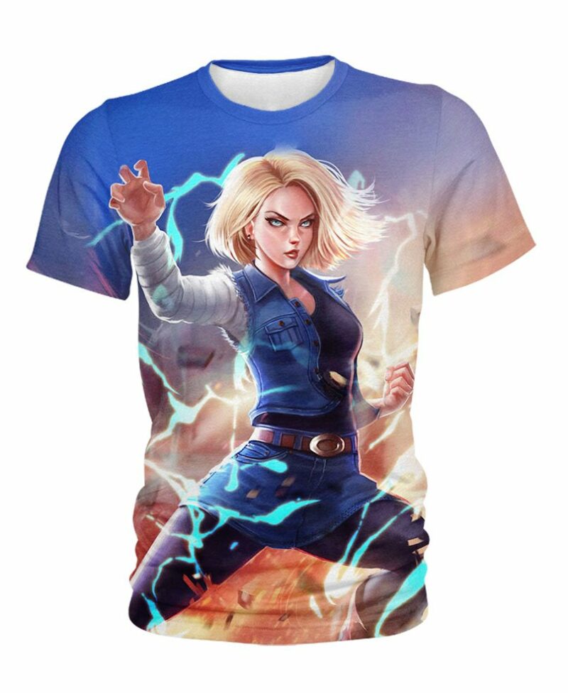 Android 18 From Dragon Ball Z Shirt