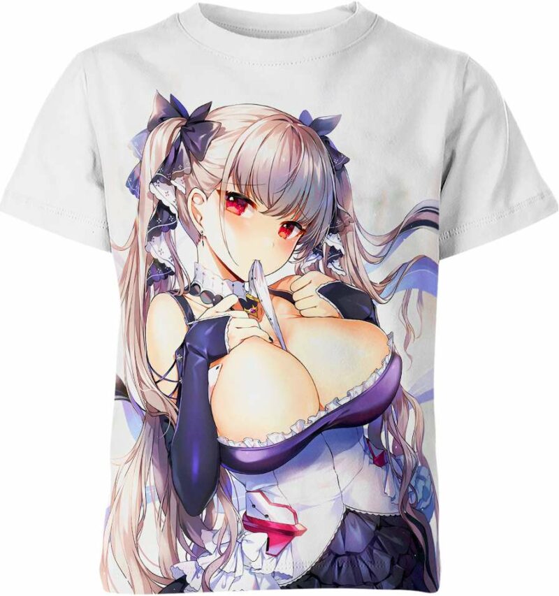 Ahegao Hentai Anime Girl Shirt