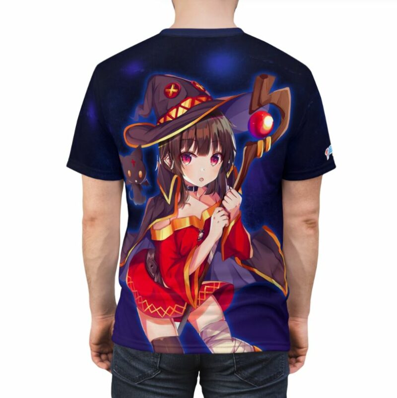 Witch Megumin Konosuba Anime all over print T-shirt