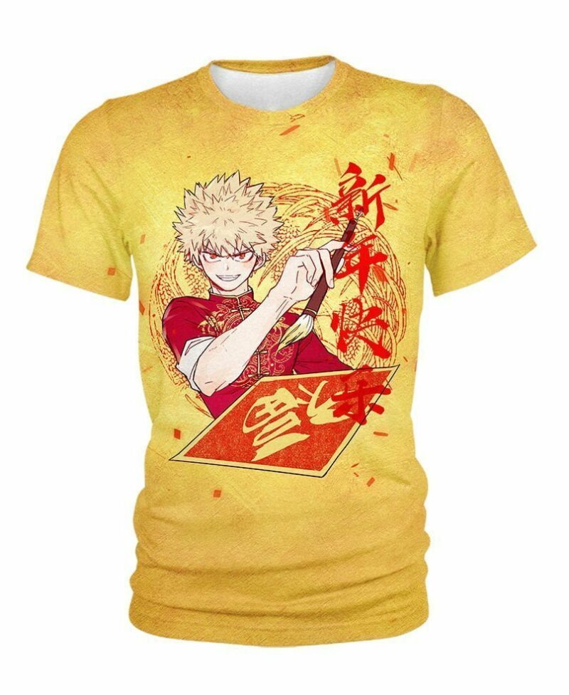 Katsuki Bakugo From My Hero Academia Shirt