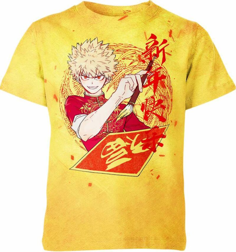 Katsuki Bakugo From My Hero Academia Shirt