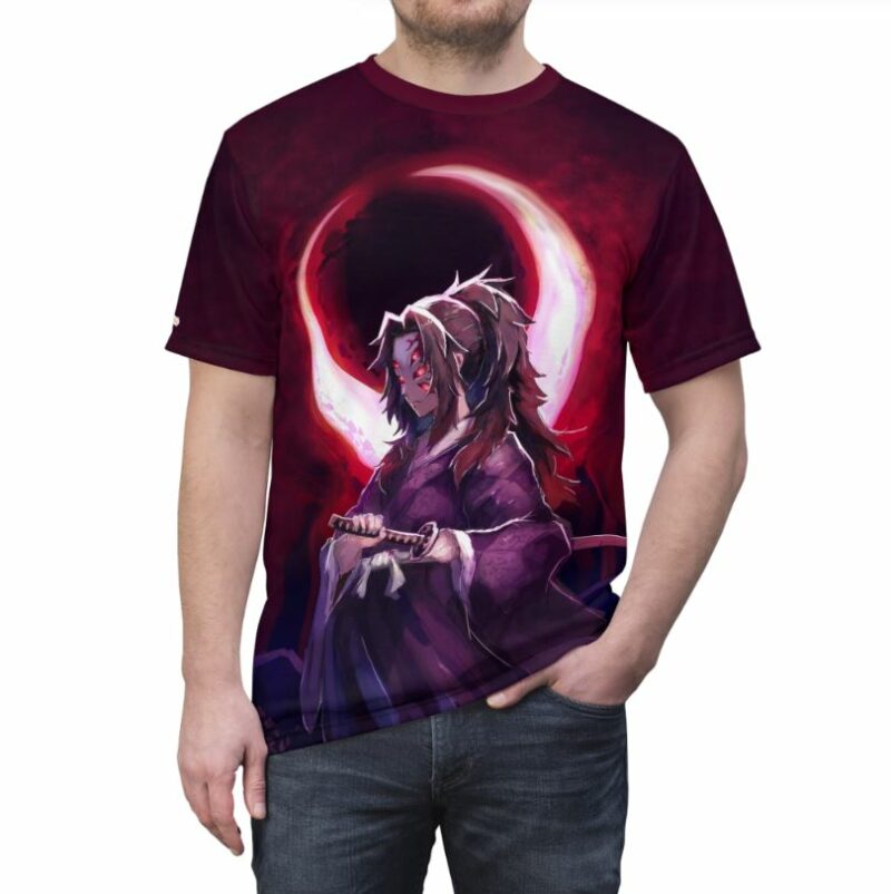 Breath Of The Moon - Kokushibo Demon Slayer all over print T-shirt