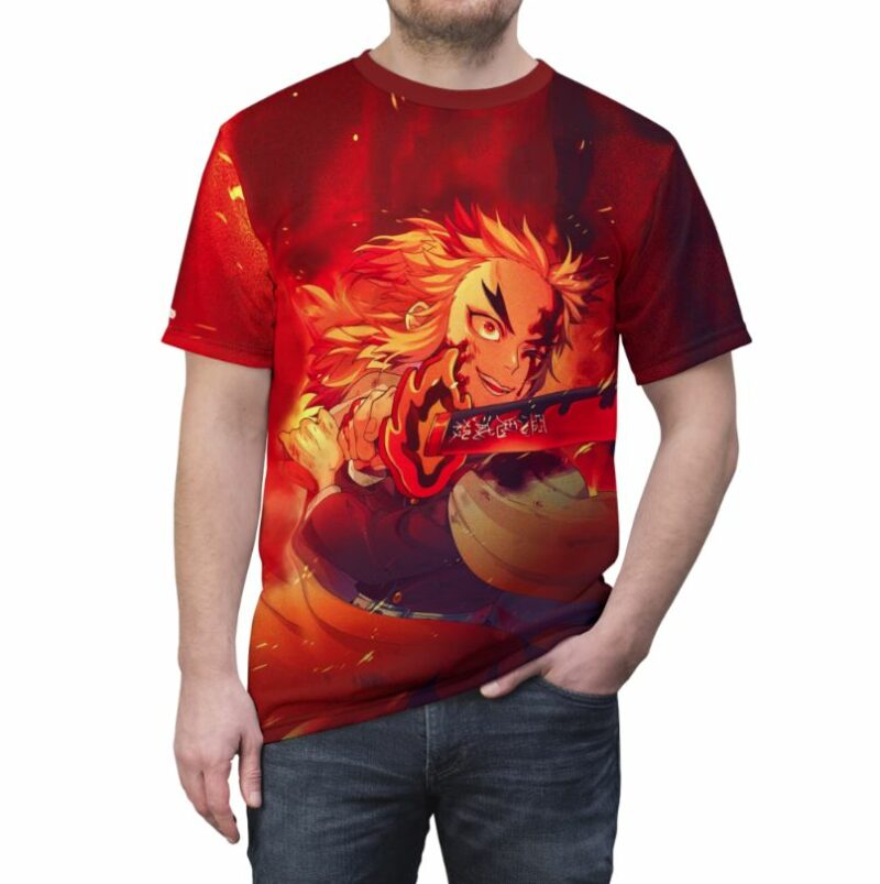 Kyojuro Rengoku From Demon Slayer Shirt