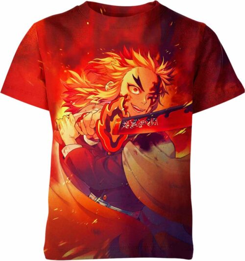 Kyojuro Rengoku From Demon Slayer Shirt