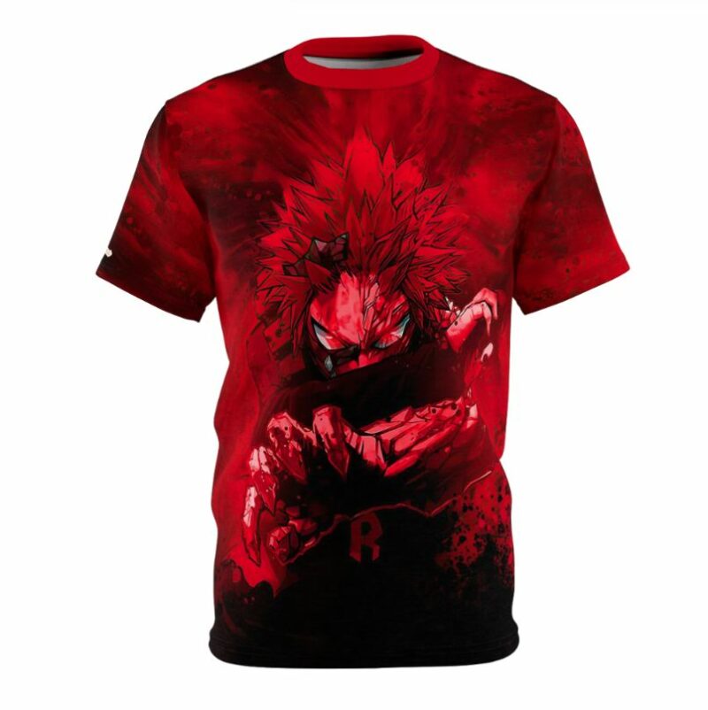 Red Counter My Hero Academia all over print T-shirt