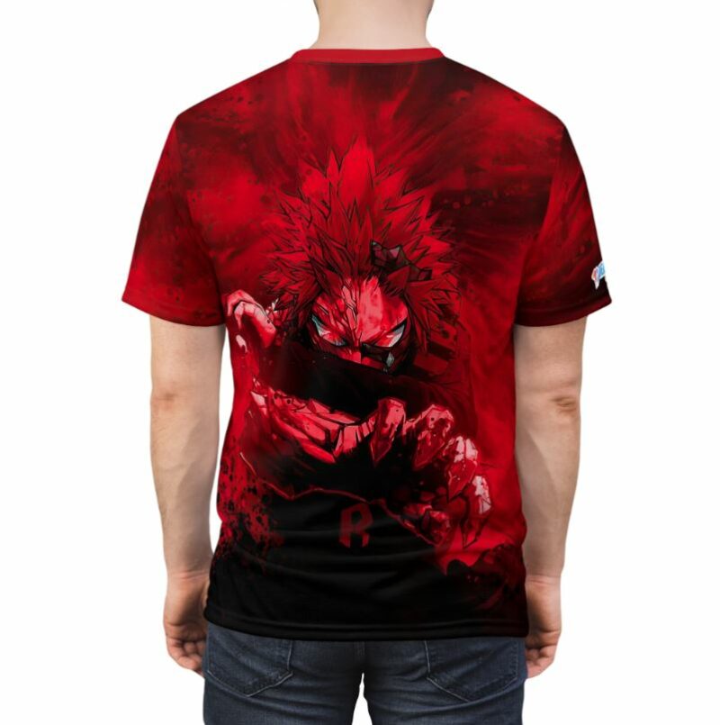 Red Counter My Hero Academia all over print T-shirt