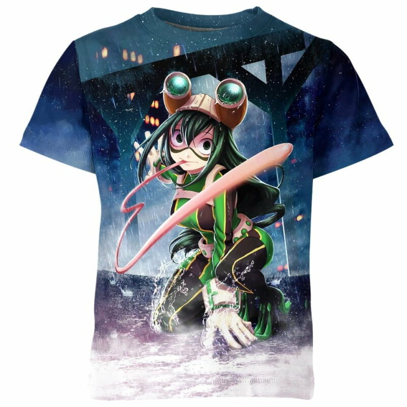 Tsuyu Asui My Hero Academia all over print T-shirt