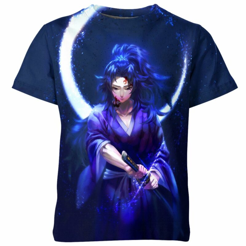 Powerful Swordsman Yoriichi Demon Slayer all over print T-shirt