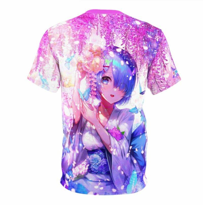 Rem in Kimono - Re:Zero Anime all over print T-shirt