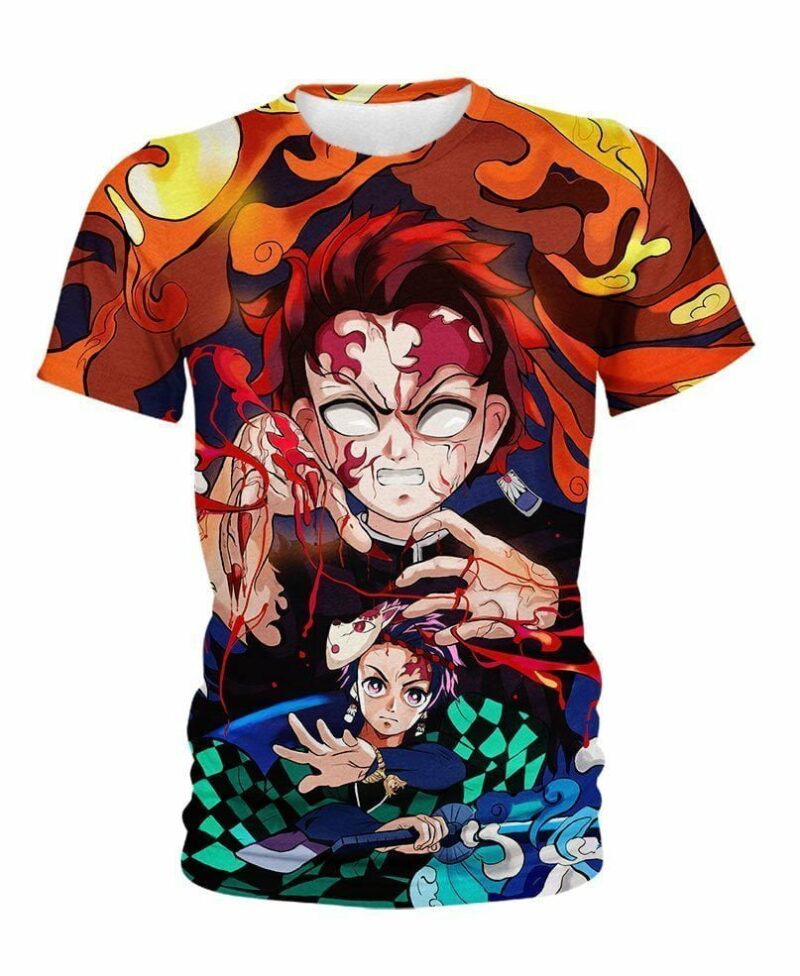 Tanjiro Kamado From Demon Slayer Shirt