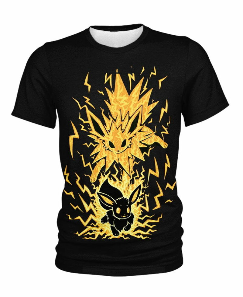 Jolteon Eevee From Pokemon Shirt