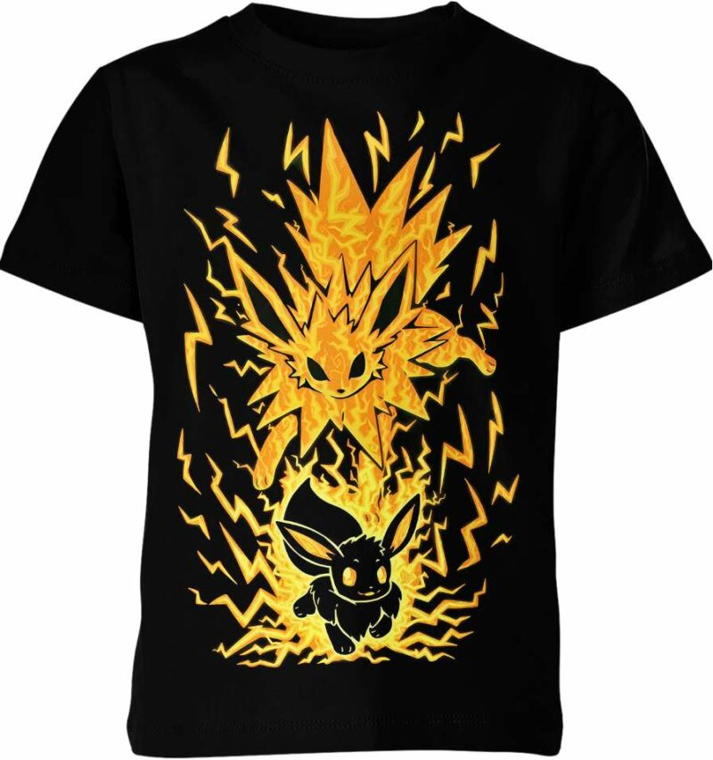 Jolteon Eevee From Pokemon Shirt