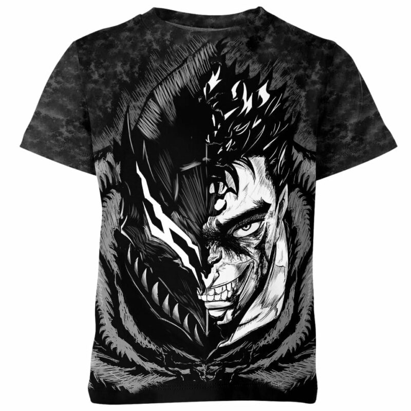 The Struggler Guts Berserk all over print T-shirt