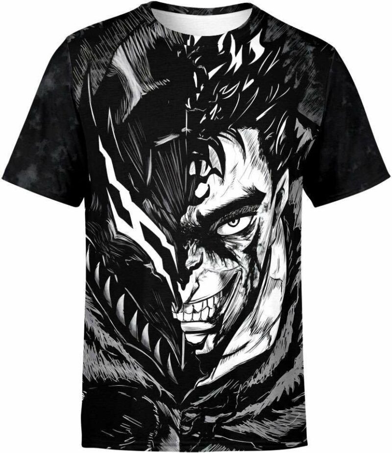 The Struggler Guts Berserk all over print T-shirt