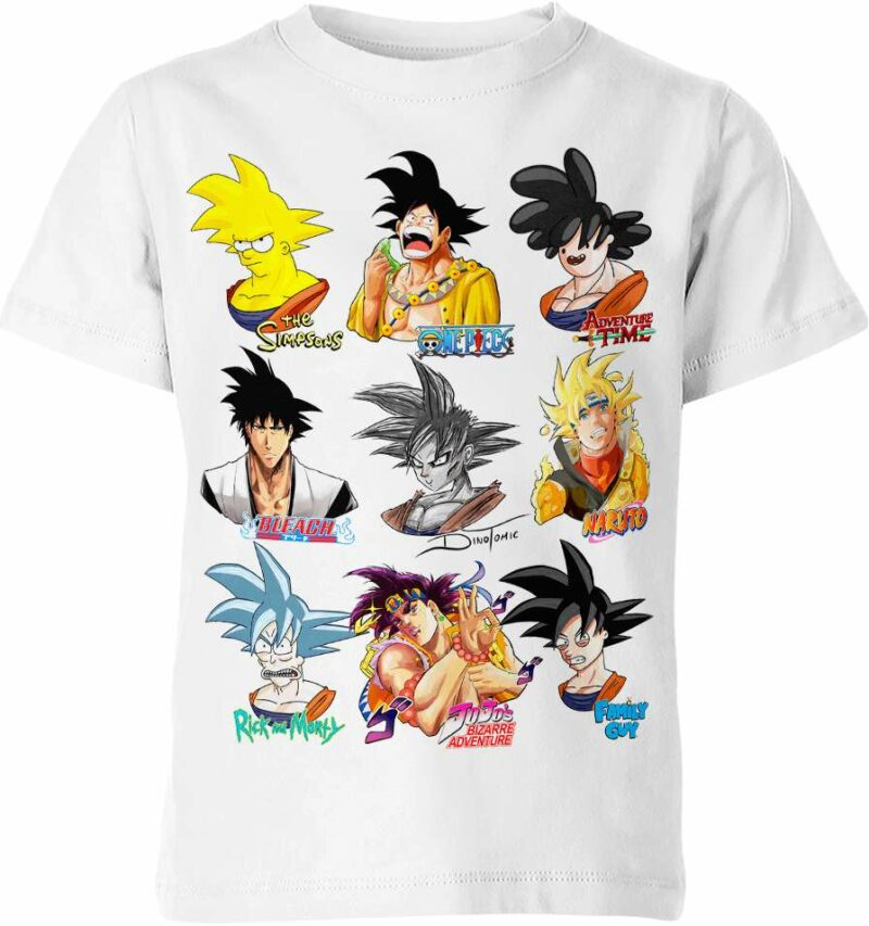 Son Goku From Dragon Ball Z Shirt