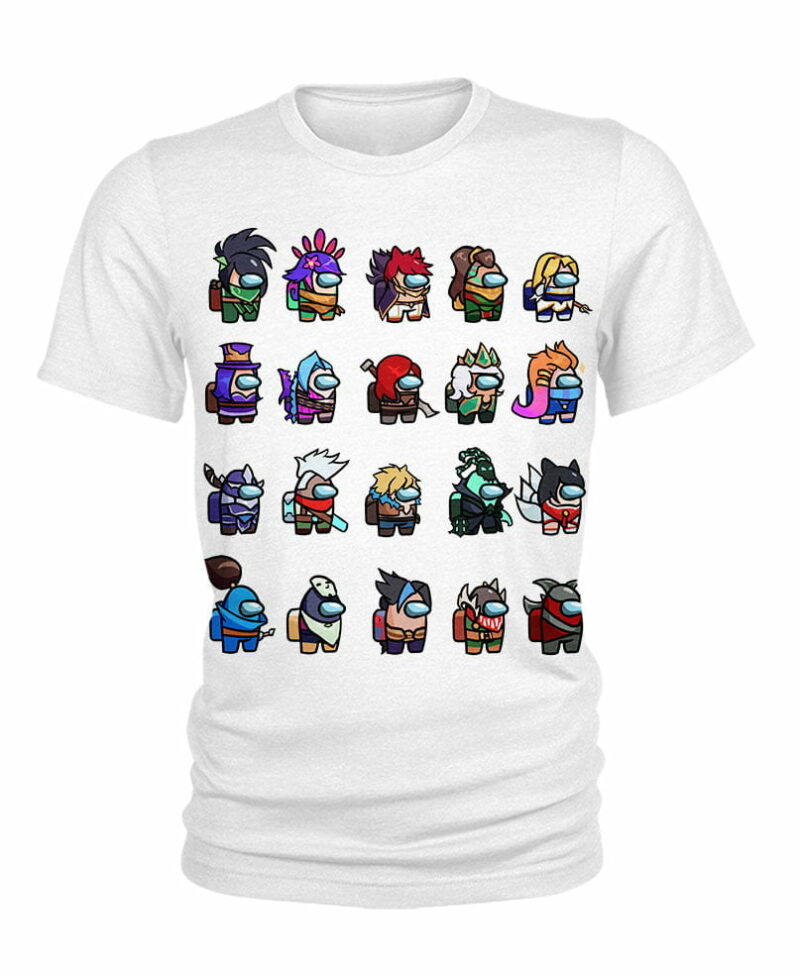 Among Us x League Of Legends Shirt