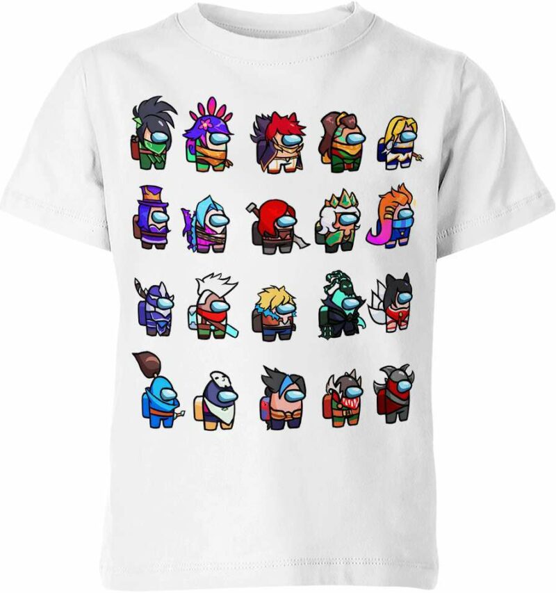 Among Us x League Of Legends Shirt