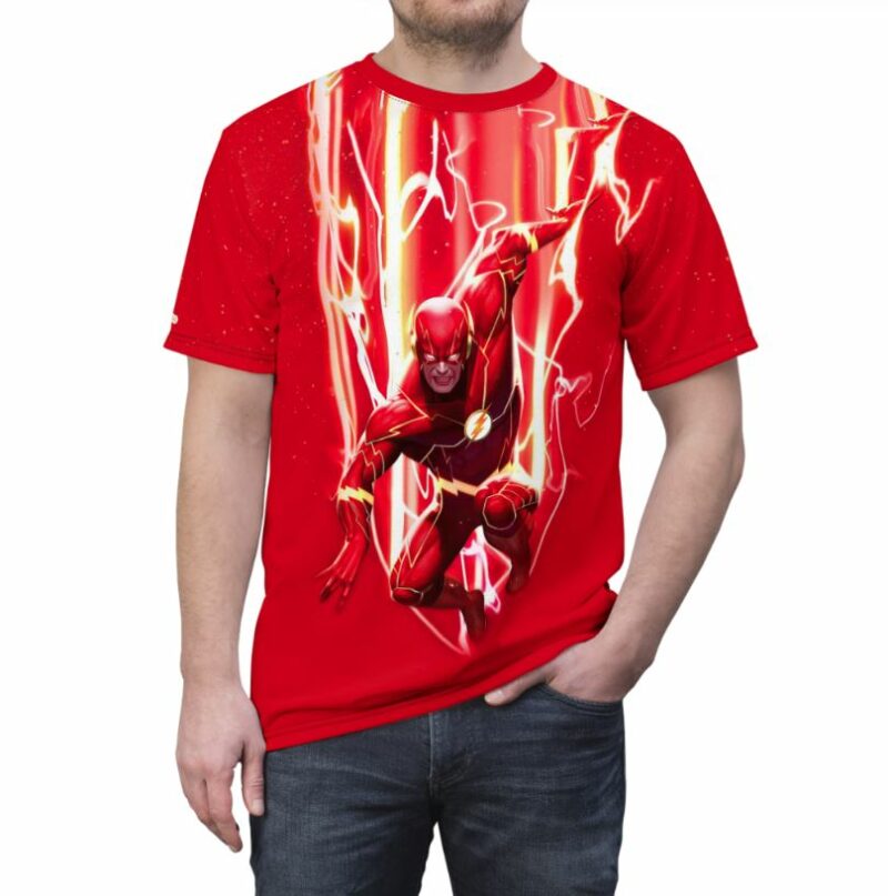 DC Comics The Flash all over print T-shirt