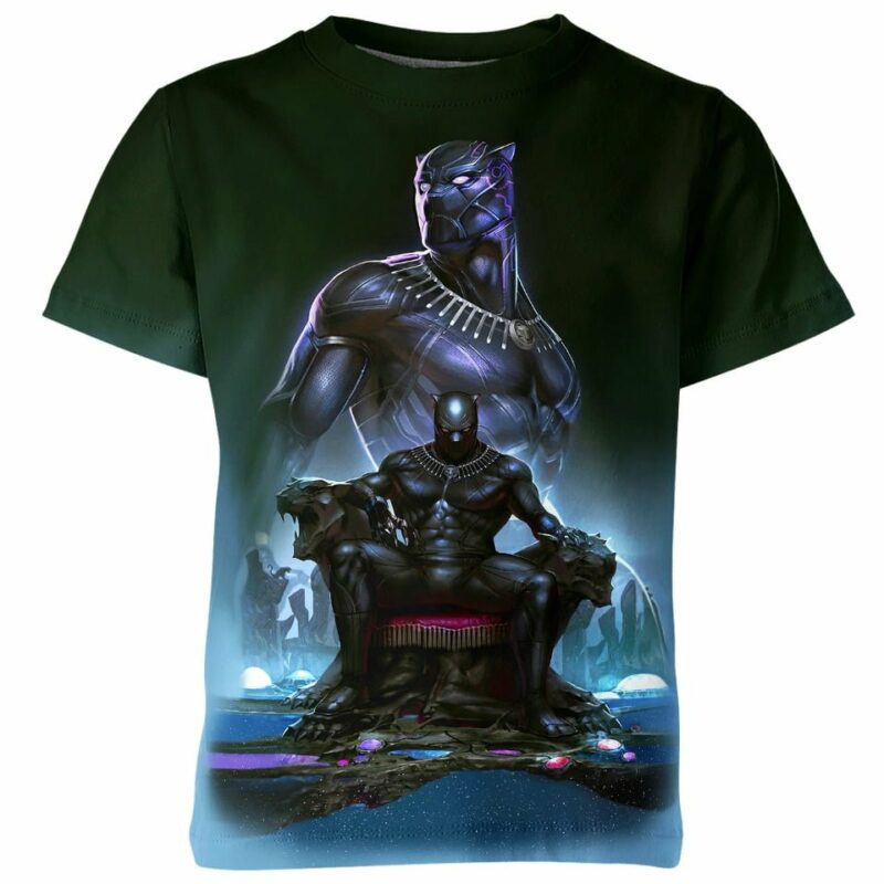 Wakanda Forever Black Panther all over print T-shirt