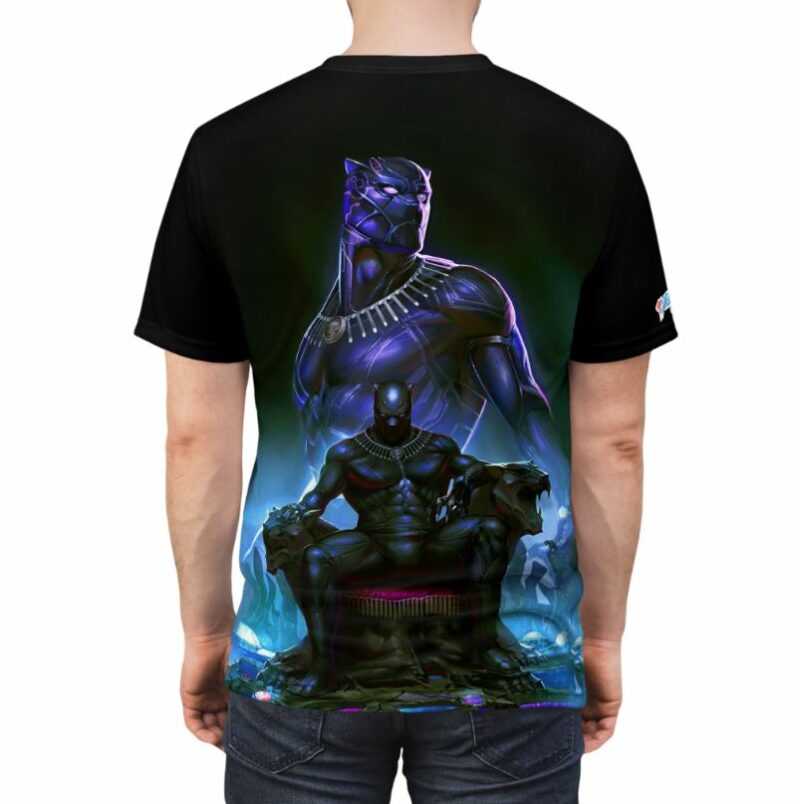 Wakanda Forever Black Panther all over print T-shirt