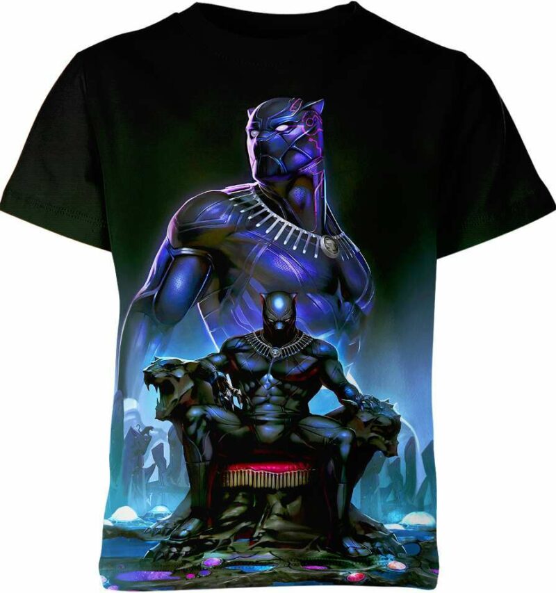 Wakanda Forever Black Panther all over print T-shirt