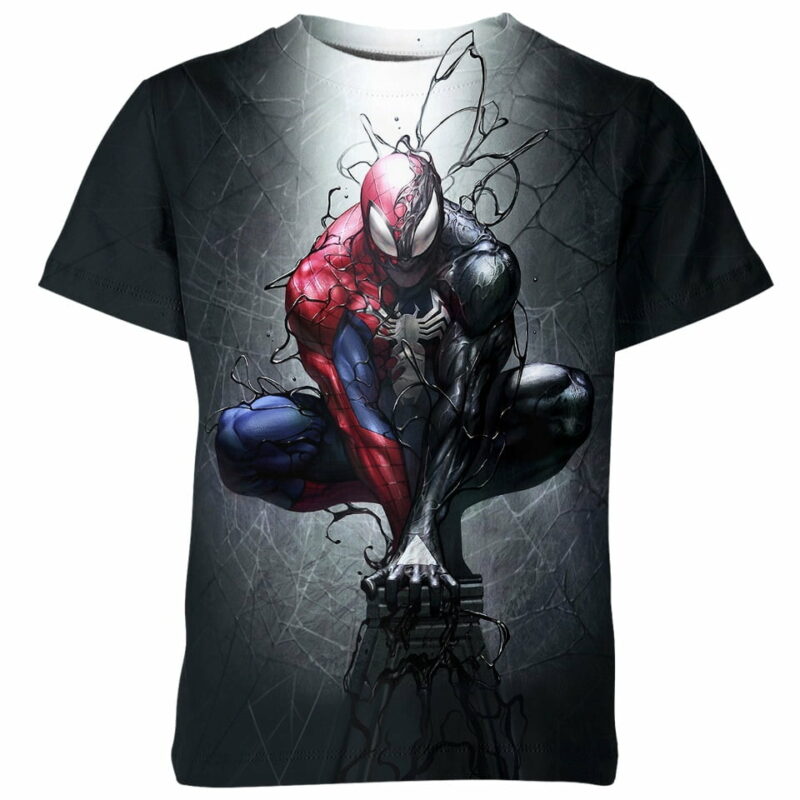 Symbiote Spider Man all over print shirt