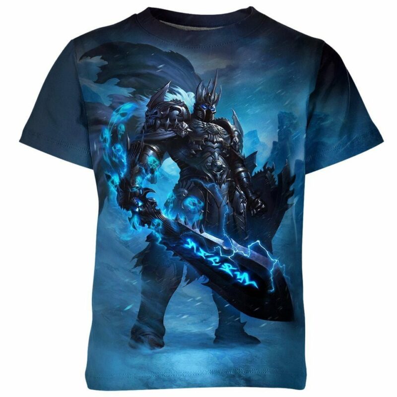 Arthas Menethil WoW Game all over print T-shirt