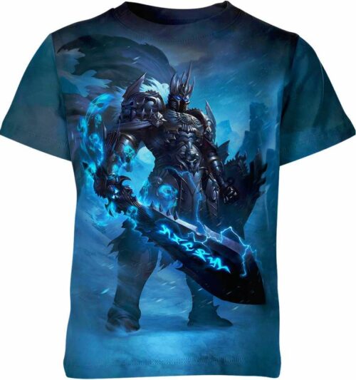 Arthas Menethil WoW Game all over print T-shirt