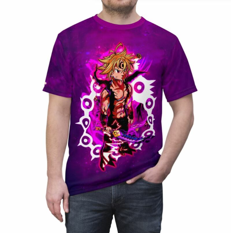 Meliodas Dragon Mark Seven Deadly Sins all over print T-shirt