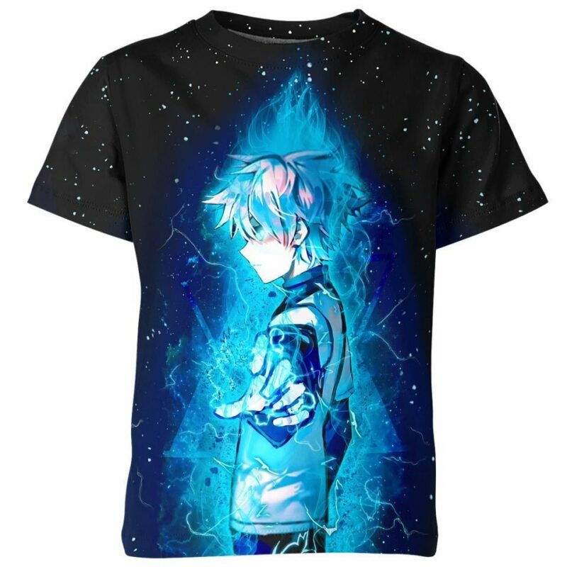 Electricity Killua all over print T-shirt