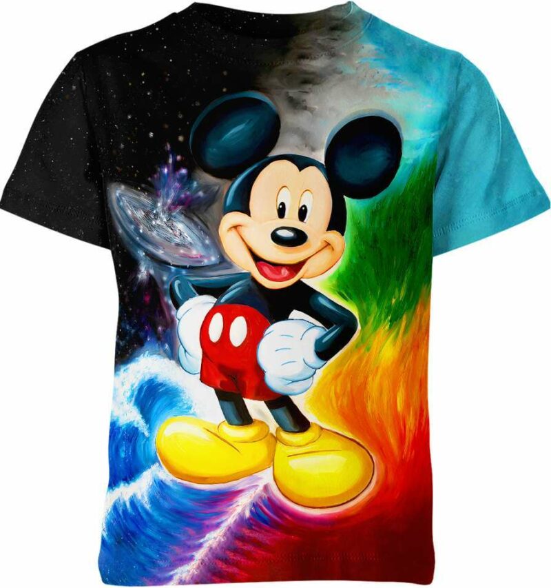 Galaxy Mickey Mouse Shirt