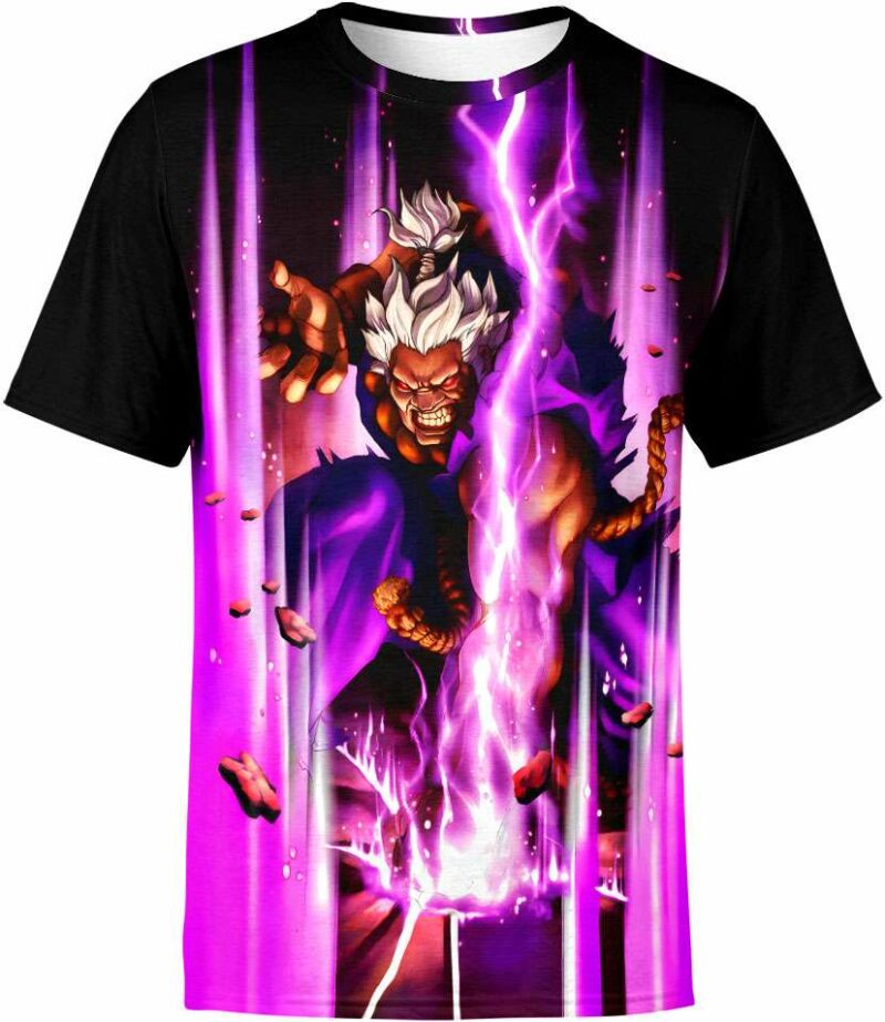 Great Ogre Akuma Street Fighter all over print T-shirt