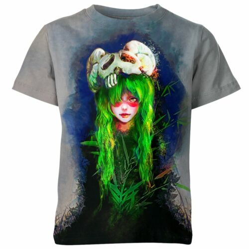 Nelliel Tu Odelschwanck Bleach all over print T-shirt