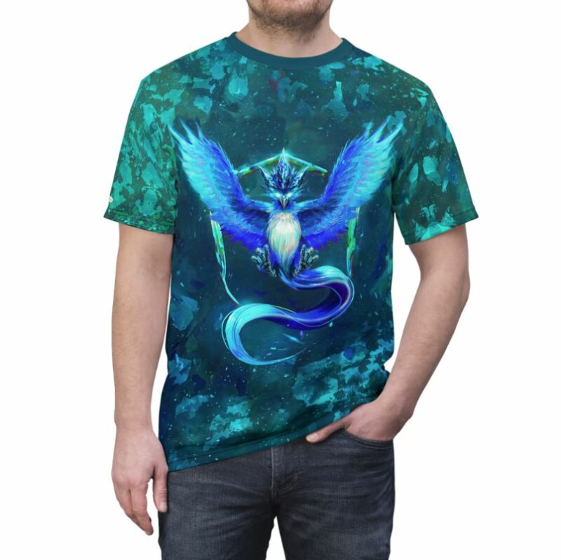 Articuno Mystic Pokemon all over print T-shirt