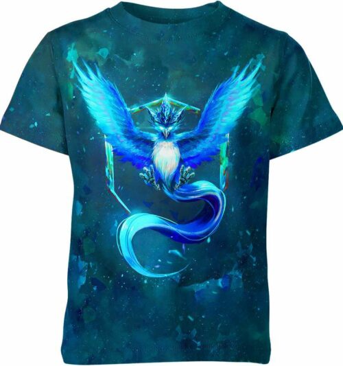 Articuno Mystic Pokemon all over print T-shirt